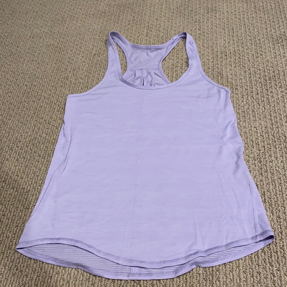 Lululemon lavender tank size 8